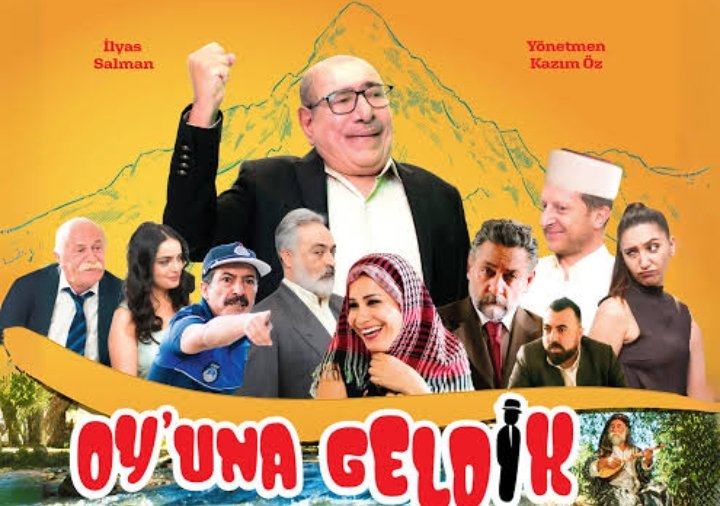 Vizyona girmesi beklenen Kazım Öz'ün yönettiği İlyas Salman'ın başrollerinde oynadığı "Oy'una Geldik"  isimli komedi filmi, Kültür ve Turizm Bakanlığı tarafından yasaklandı! #sansürehayır