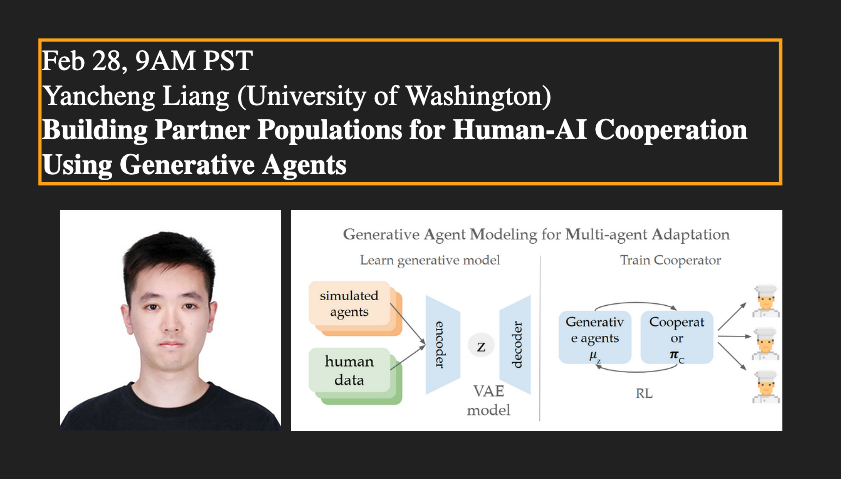 Multi Agent Learning Seminar tweet media