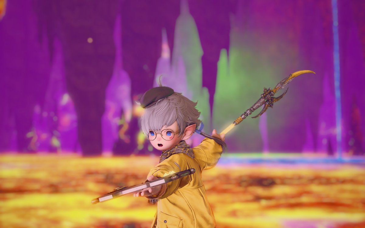 Create a colorful world with your imagination.
#ララフェル
#おはララ
#FF14
#ララオス
#lalafell