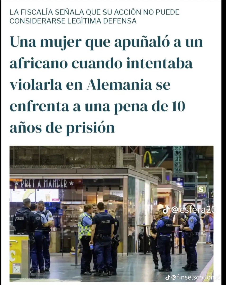 Mientras tanto Europa sin sus valores pierde el raciocinio...