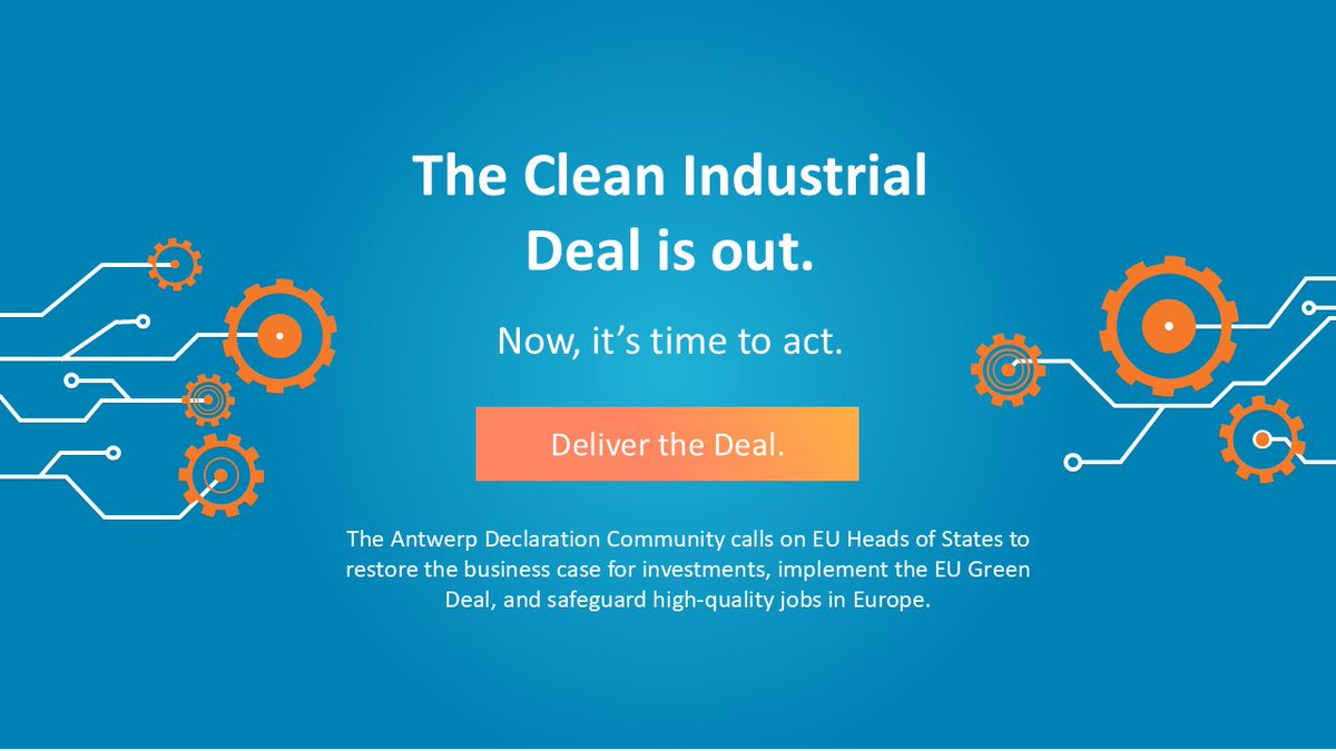Assomet (@assomet) on Twitter photo 📌A un anno dal lancio della #DichiarazionediAnversa, 400 leader aziendali si sono riuniti ad Anversa per discutere il #CleanIndustrialDeal appena pubblicato con la Presidente della Commissione <a href="/vonderleyen/">Ursula von der Leyen</a>
#AntwerpDeclaration #DelivertheDeal 📌A un anno dal lancio della #DichiarazionediAnversa, 400 leader aziendali si sono riuniti ad Anversa per discutere il #CleanIndustrialDeal appena pubblicato con la Presidente della Commissione <a href="/vonderleyen/">Ursula von der Leyen</a>
#AntwerpDeclaration #DelivertheDeal