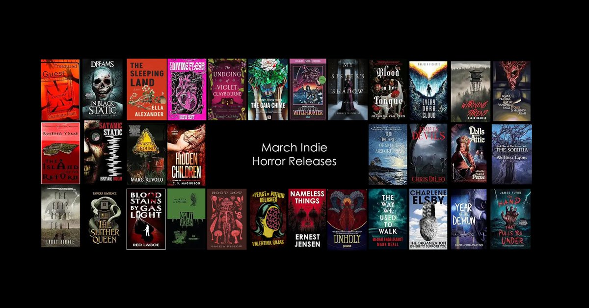 Jack Finn (@therealjackfinn) on Twitter photo It may not be a leap year, but that does not mean we cannot jump ahead to look at some of the great #indie press horror releases coming in March!
The Sleeping Land - Ella Alexander
The Island of No Return -Rosetta Yorke <a href="/RosettaYorke/">Rosetta Yorke</a>
Shaky Pictures of Vanished Faces - D Matthew It may not be a leap year, but that does not mean we cannot jump ahead to look at some of the great #indie press horror releases coming in March!
The Sleeping Land - Ella Alexander
The Island of No Return -Rosetta Yorke <a href="/RosettaYorke/">Rosetta Yorke</a>
Shaky Pictures of Vanished Faces - D Matthew