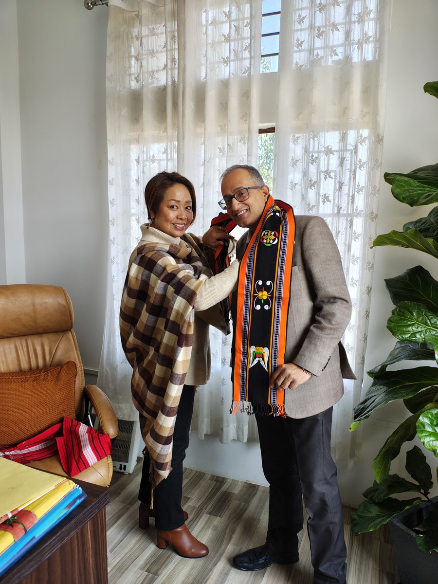 HoD <a href="/PADD_QCI/">PADD_QCI</a> met Dy Director, AYUSH, Nagaland Govt., to explore <a href="/QualityCouncil/">QCI #qualitymatters</a>'s role towards enhancing AYUSH for a #ViksitBharat, focusing on Traditional Healers #TCHP, Medicinal Plants #VCSMPP, aligning with #SDGs for quality, safety &amp; sustainability. #GunvattaSankalpNagaland