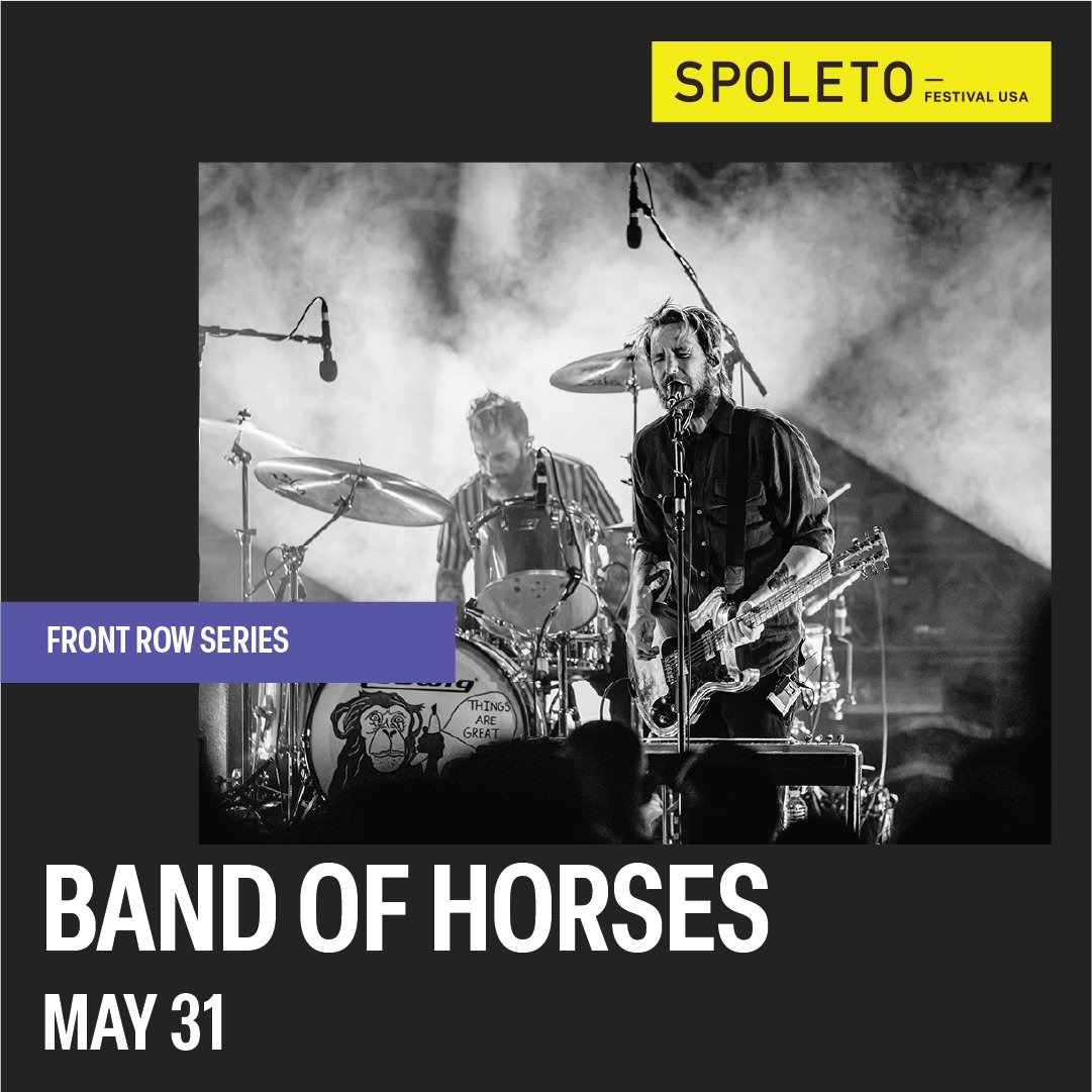 Band of Horses (@bandofhorses) on Twitter photo Note to Charleston: we're bringing it home for the one and only <a href="/SpoletoFestival/">Spoleto Festival USA</a> on May 31 at Cistern Yard. This is truly a special one. Come by and spend some time with us.
Tickets are on sale now, here: spoletousa.org/events/band-of⌠Note to Charleston: we're bringing it home for the one and only <a href="/SpoletoFestival/">Spoleto Festival USA</a> on May 31 at Cistern Yard. This is truly a special one. Come by and spend some time with us.
Tickets are on sale now, here: spoletousa.org/events/band-ofâŚ