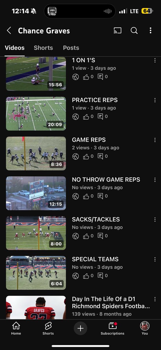 Additional Film on my YT Channel!!!!!
youtube.com/@TheRealGlizz_