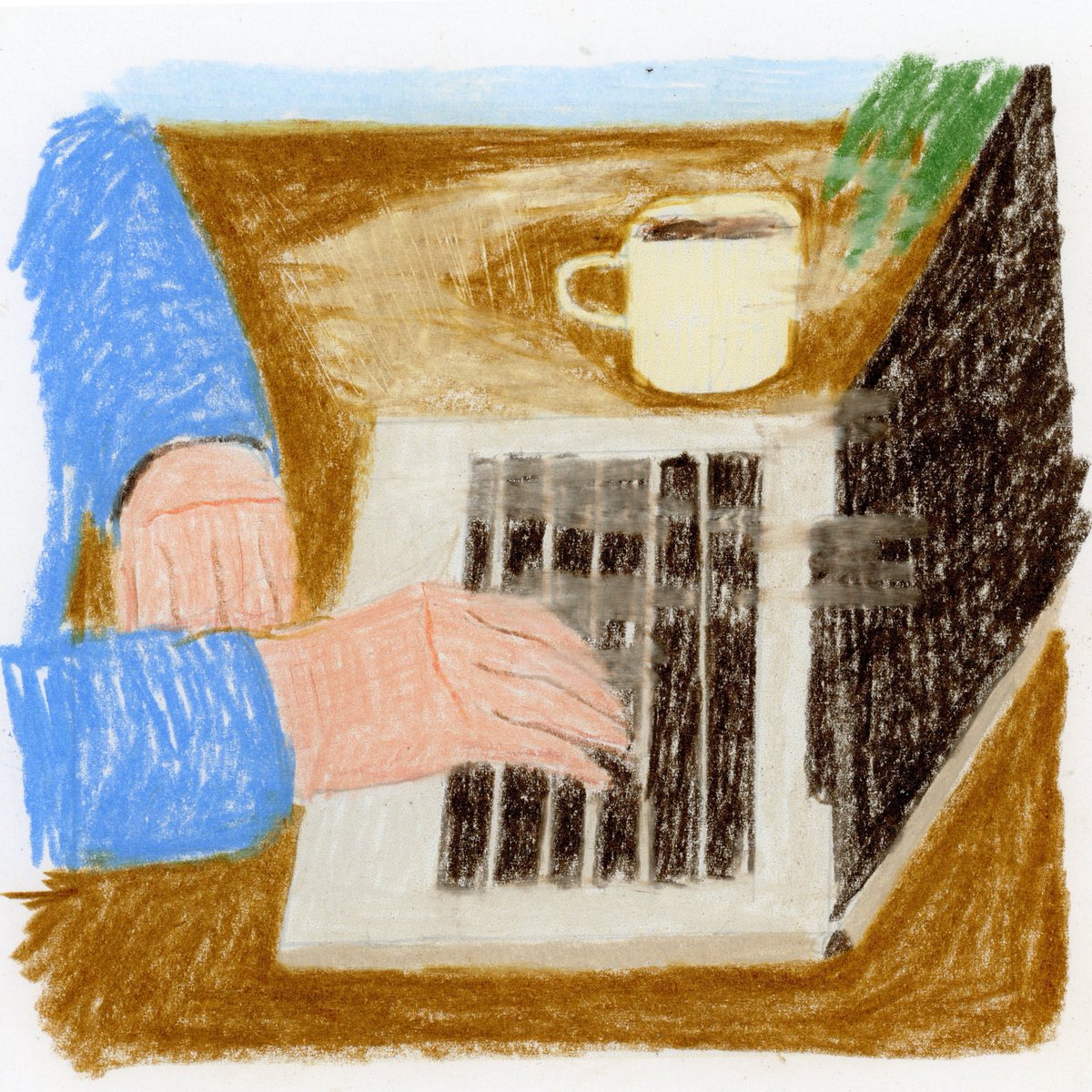 zackrosebrugh's tweet image. some selects from a batch of illustrations I did for an NYT article on Friedreich ataxia
