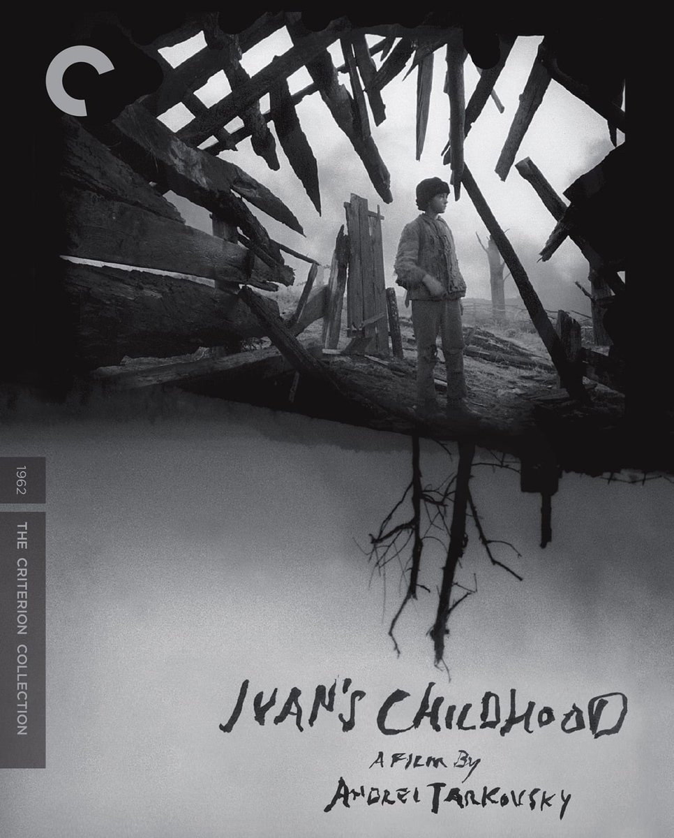 I watched this last night. Andrei Tarkovsky’s first feature film reaches the level of perfection, cinematic artistry and rigorous composition most filmmakers dream of. Never have I seen a more attuned dialogue between foreground and background sustained through an entire film.