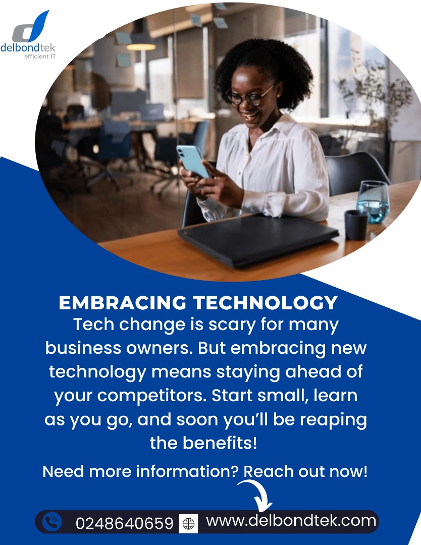 DelbondGH's tweet image. #DelbondTek #EfficientIT