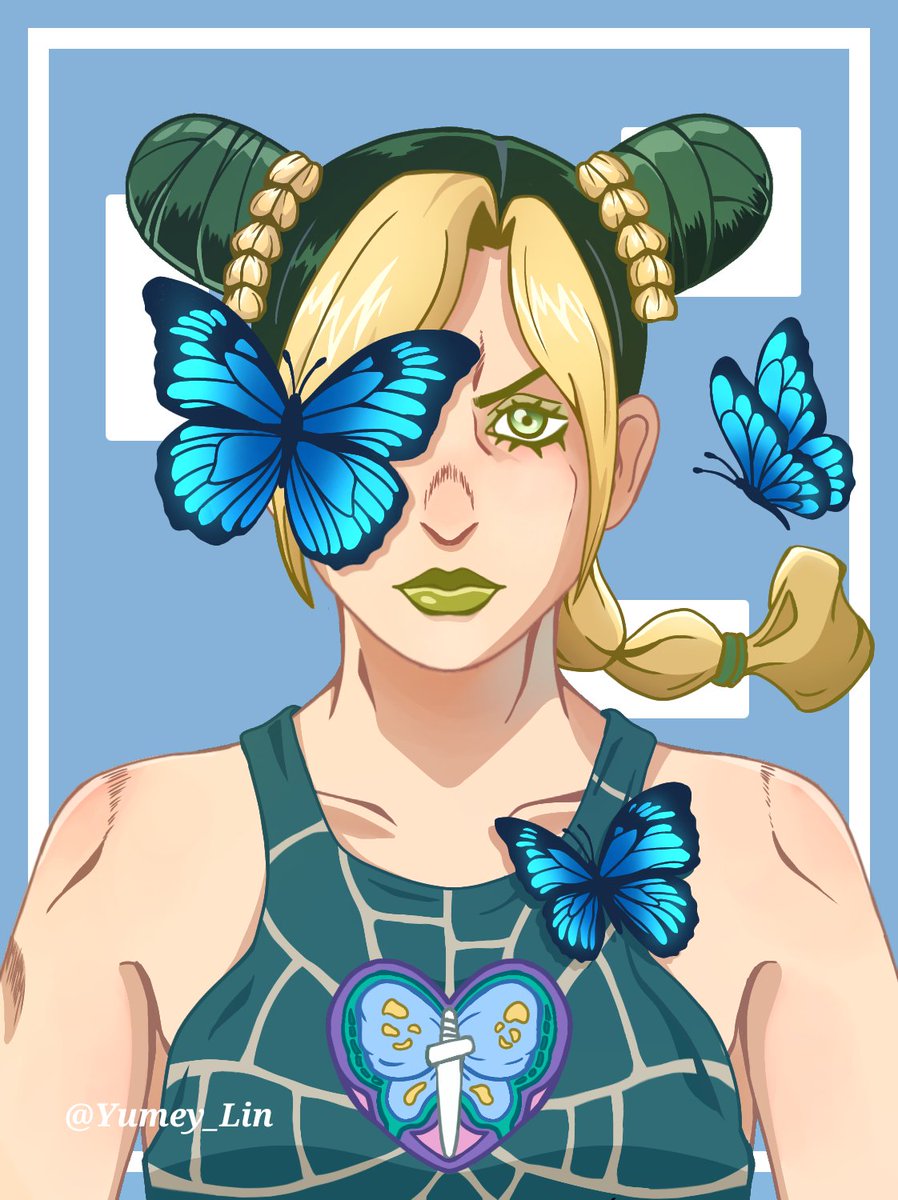 Yumey_Lin's tweet photo. Jolyne Cujoh ��� 
#JJBA #jjbafanart #JolyneCujoh https://t.co/vRgIJYEjqx