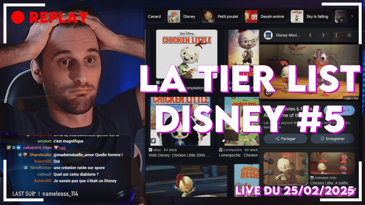 Les années 2000 marquent-ils la PIRE période DISNEY ? 💫
Réponse dans la tier list consacrée à ces classiques de l'animation : Chicken Little, La ferme se rebelle... mais surtout Atlantide,  Kuzco, Lilo et Stitch !

👉👉 youtu.be/YIbhy_e60Oc