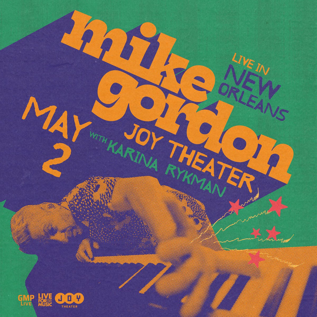 Finally heading back to New Orleans during JazzFest !! ⚜️ May 2 at Joy Theater for a night of entirely new dimensions of kaleidoscopic music! Karina Rykman opens the show. Get tix now.