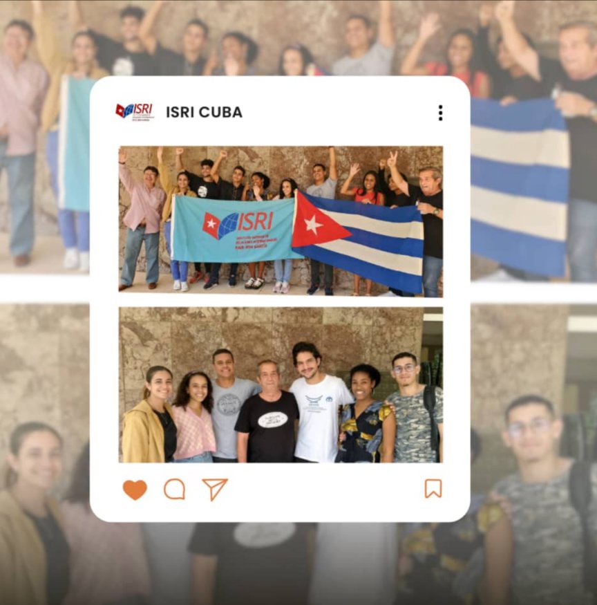 Los estudiantes del <a href="/ISRICuba/">ISRI Cuba</a> realizaron donaciones al proyecto ''A Cuba Hay Que Quererla''. 

Estos presentes, que constan de ropa y calzado, se destinarán a familias vulnerables y hospitales que atiende el proyecto.

#OrgulloIsri
#ACubaHayQueQuererla
#ImpactoSocial