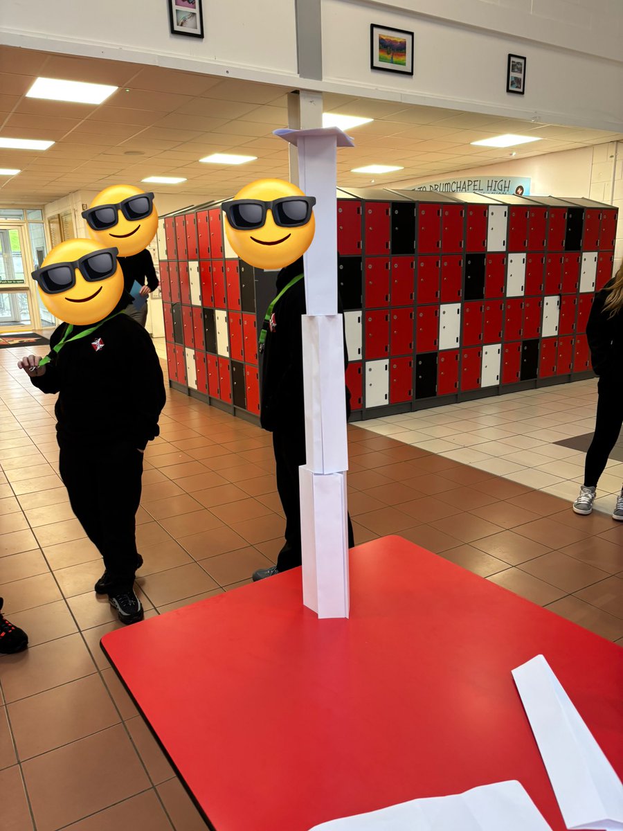 Great day building paper towers and wooden planes with 60 of <a href="/drumchapelhigh/">Drumchapel High</a> S2 learners. Massive thanks to @SmallpeiceTrust &amp; <a href="/ThalesUK/">Thales UK</a> for coming in and delivering this all day event.