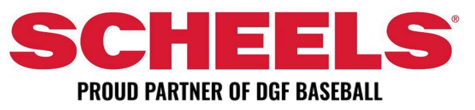 Thank you to <a href="/SCHEELS/">SCHEELS</a>  for partnering with the DGF Baseball Club again in 2025 to help our program with our equipment needs! We appreciate the partnership! scheels.com
