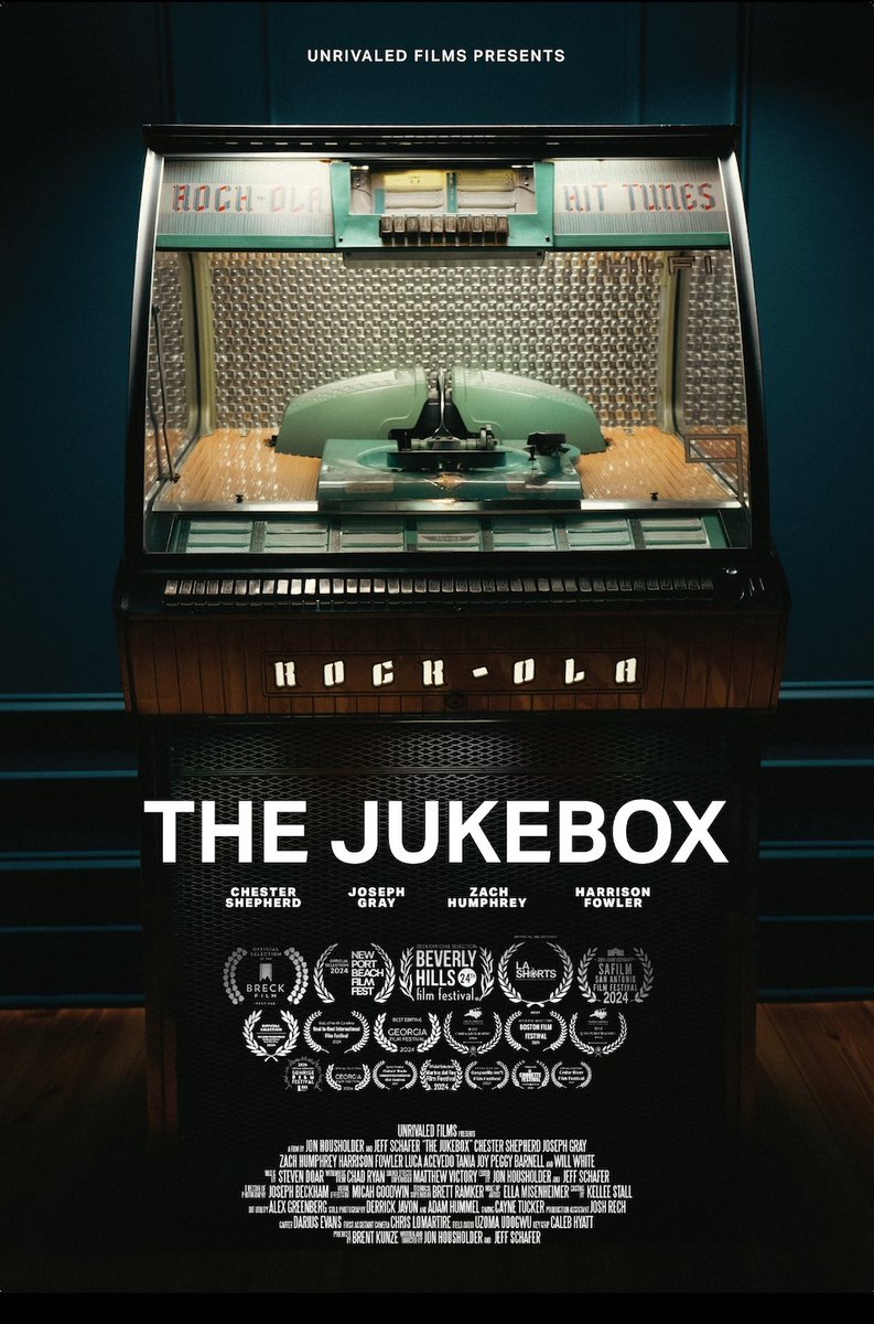 "The Jukebox," which was filmed in the Charlotte region, premieres tonight (2/26) at 7pm on YouTube. "The Jukebox" is an award-winning short film about loss, nostalgia, and the memories that stay. 
🎬 Watch here: bit.ly/3D9TXFF