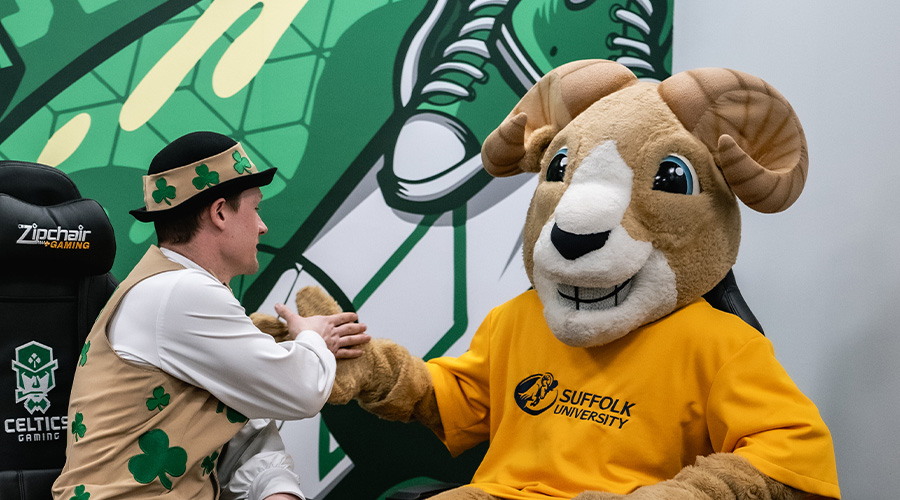 Suffolk University's Sawyer Business School (@subizschool) on Twitter photo Game on TONIGHT! Watch Rammy represent <a href="/Suffolk_U/">Suffolk University</a> on the <a href="/CLTXGaming/">CLTX Gaming</a> team in the <a href="/NBA2KLeague/">NBA 2K League</a> in the Nothing But Internet Class Crowns Tournament. Tune in at 6 pm EST to catch the action: twitch.tv/nba2kleague Game on TONIGHT! Watch Rammy represent <a href="/Suffolk_U/">Suffolk University</a> on the <a href="/CLTXGaming/">CLTX Gaming</a> team in the <a href="/NBA2KLeague/">NBA 2K League</a> in the Nothing But Internet Class Crowns Tournament. Tune in at 6 pm EST to catch the action: twitch.tv/nba2kleague
