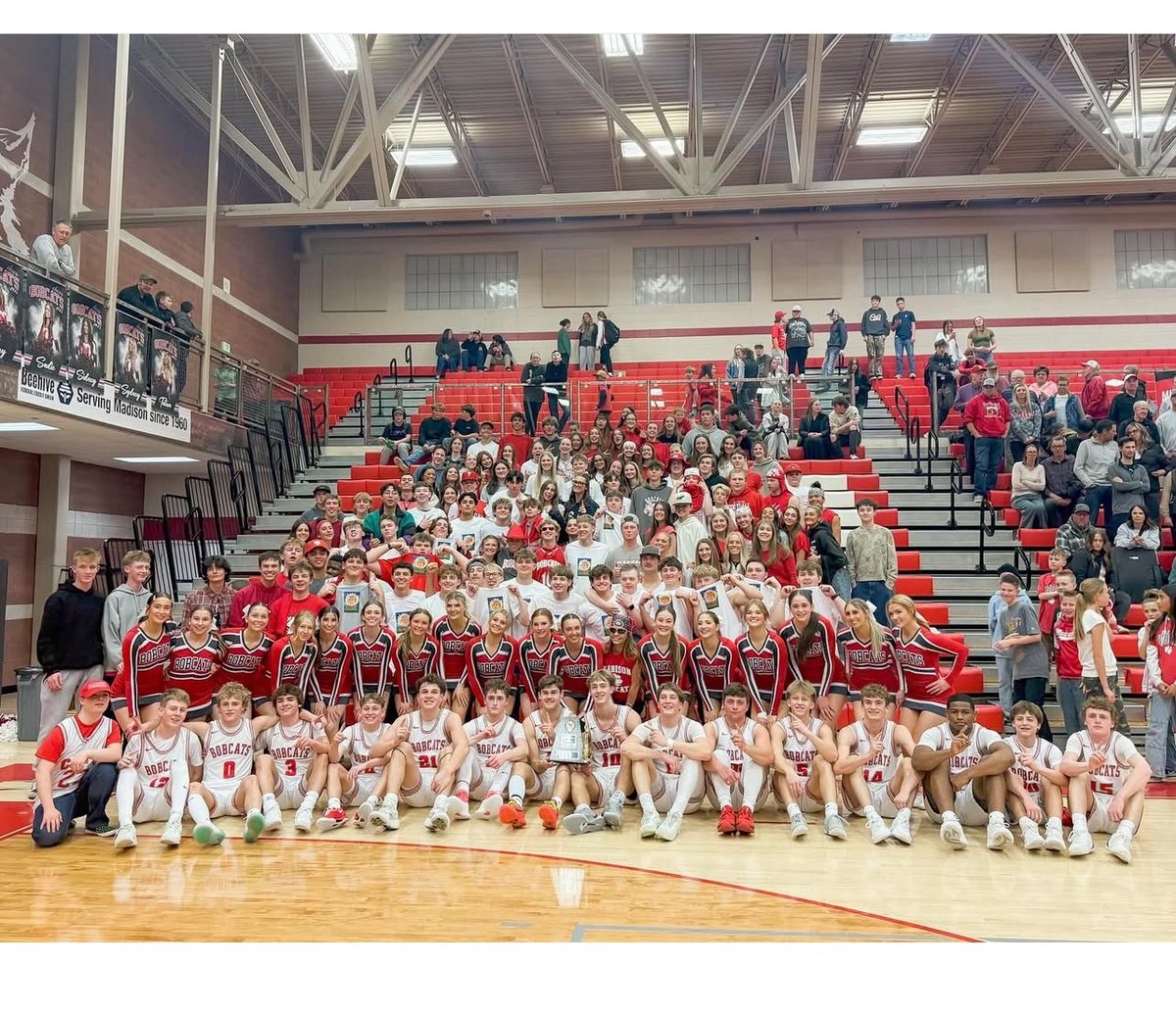 allisonsessions's tweet photo. Congratulations To The Whole Madison Boys Basketball Team On Their Win Last Night!!! The Final Score Was The Thunder Ridge Titans 56 And The Madison Bobcats 76!!! #StateBound!!! #BackToBackToBackToBackDistrictChampions!!! #MadisonBobcats!!! #MadisonProud!!! 😊😊😊 😊😊😊 😊😊😊 https://t.co/suwAsAXdxt