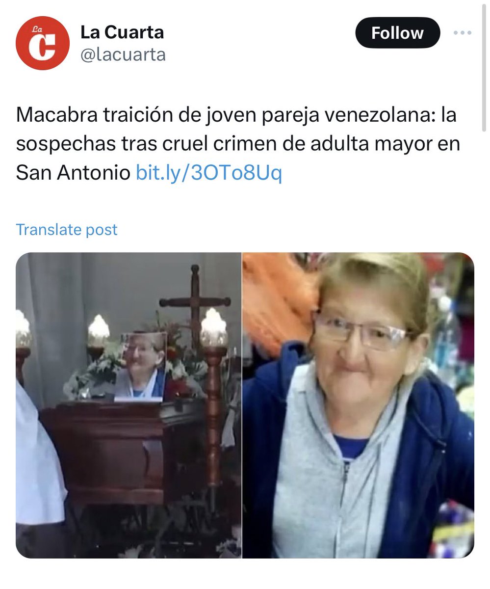 Marcelo66146051's tweet photo. @ElGeorgeHarris Por cada Veneco bueno hay 30 malos, una golondrina no hace primavera 🙄👇 https://t.co/KJR2DST2K4