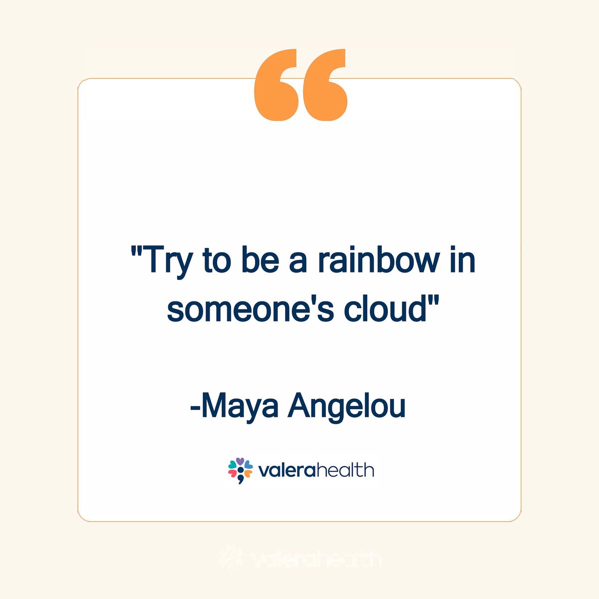 At Valera, we believe that even the smallest act of kindness can bring light to someone's darkest moments. Let's work together to offer each other support, understanding, and hope.