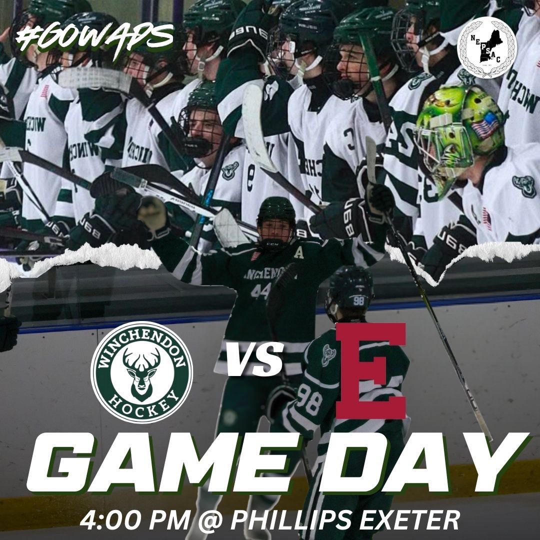 Winch 🚎 North to Phillips Exeter for a Wednesday Afternoon game! 

🆚 Phillips Exeter 
📍 Exeter, NH
⏰ 4:00
