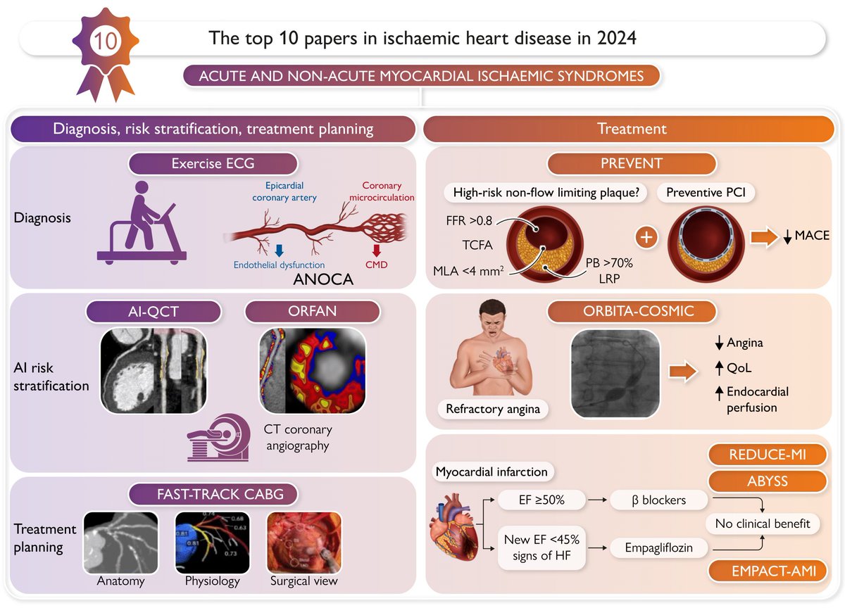 ZHeart11768530's tweet photo. 🔴The year in cardiovascular medicine 2024: the top 10 papers in ischaemic heart disease⤵️ #2025Viewpoint #OpenAccess @ESC_Journals
🔹https://t.co/U2yYgJcKx0
#Cardiology #FOAMed #MedEd #medstudent #paramedic #Cardiology #CardioEd #medtwitter #meded #CardioTwitter https://t.co/HrcJKS2H5Y