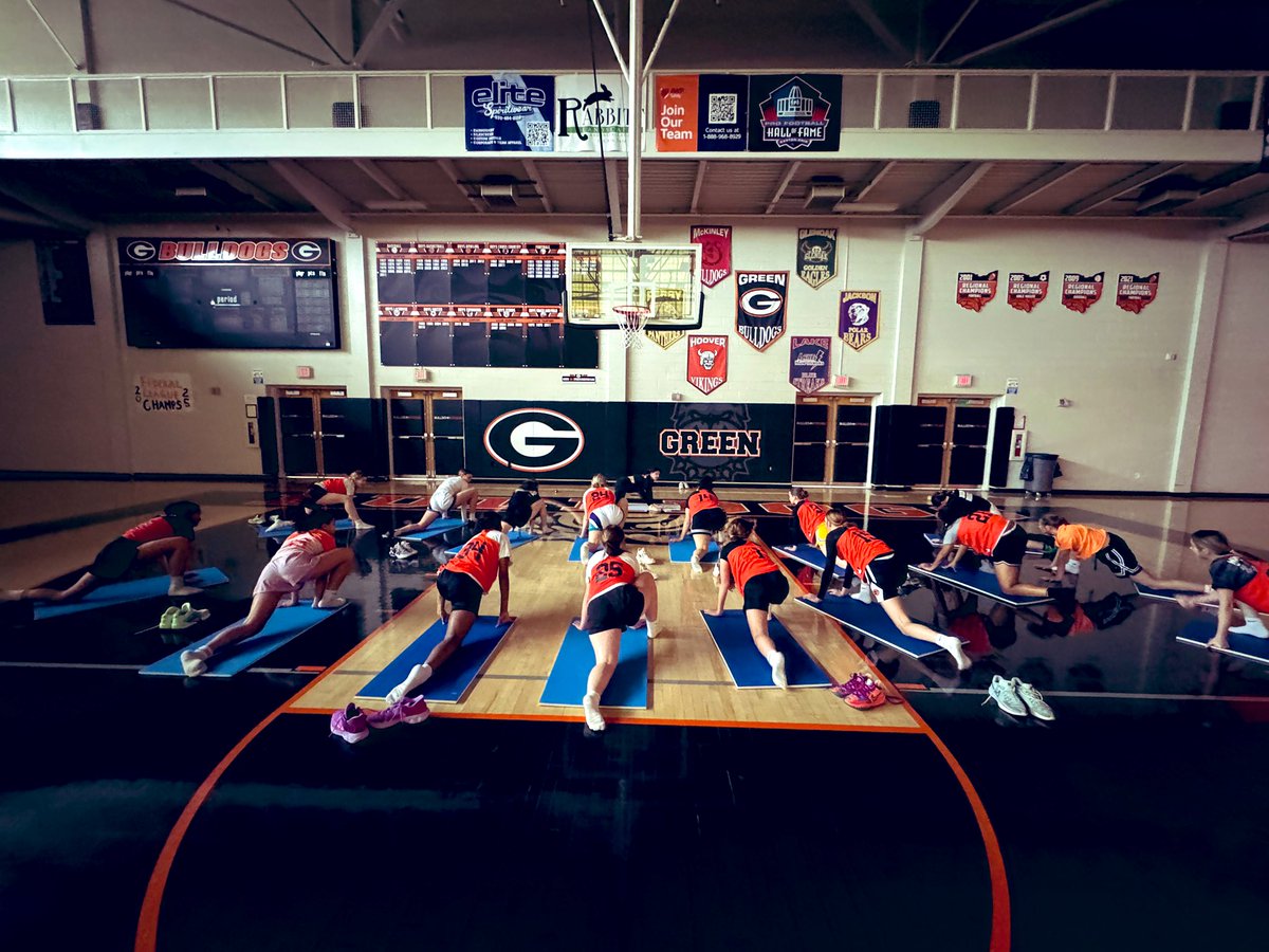 Green High School Girls Basketball (@greenbulldogsgb) on Twitter photo Active rest and recovery day with a focus on stretching, breathing, and meditation. Resting and the mental preparation is equally as important as being physically ready. Go Bulldogs! <a href="/Green_Bulldogs/">Green Bulldogs</a> Active rest and recovery day with a focus on stretching, breathing, and meditation. Resting and the mental preparation is equally as important as being physically ready. Go Bulldogs! <a href="/Green_Bulldogs/">Green Bulldogs</a>