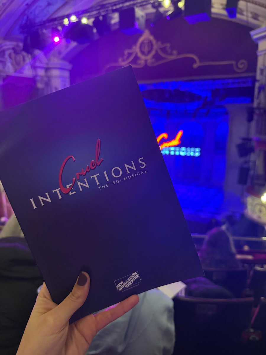 Stage to Page (@stagetopage) on Twitter photo Check out our 1.5 ⭐ review of Cruel Intentions at <a href="/NewWimbTheatre/">New Wimbledon Theatre</a> 💋
Full review here:
stagetopage.co.uk/2025/02/cruel-…
AD | gifted Check out our 1.5 ⭐ review of Cruel Intentions at <a href="/NewWimbTheatre/">New Wimbledon Theatre</a> 💋
Full review here:
stagetopage.co.uk/2025/02/cruel-…
AD | gifted
