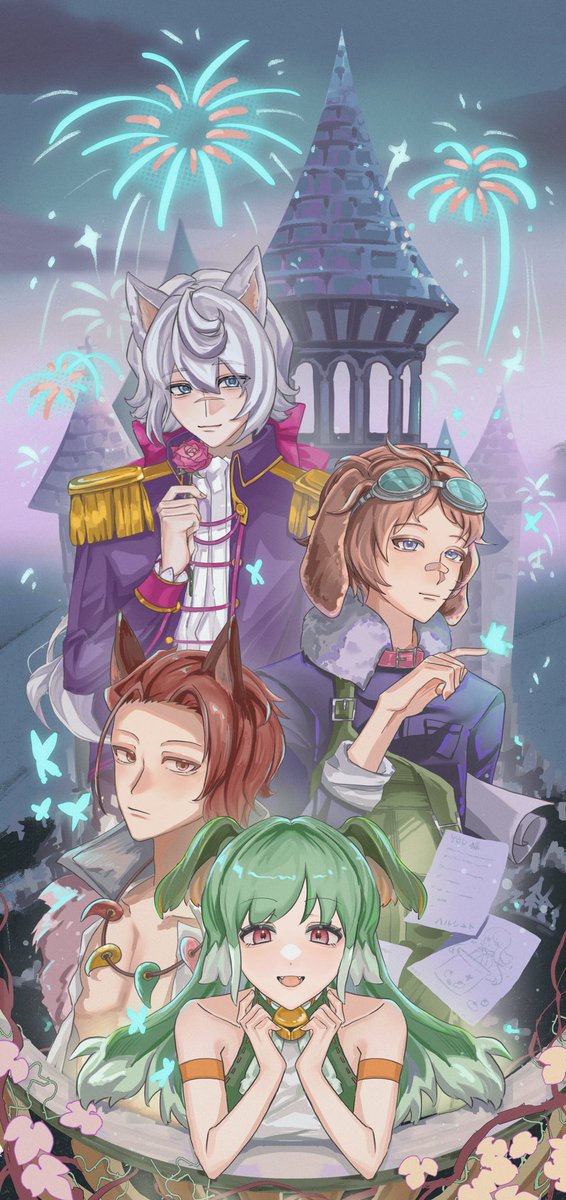 yanyanyh2001's tweet photo. #メルストお絵かき
参与了微博和lofter上的梅露可完结企划24h，我是第19棒嘿嘿
感谢梅露可物语对我十年多的陪伴！
作为愈术师的一员，我在这里结缘了超级多我喜爱的角色，也相遇了很多特别好的愈术师………
所以想回到梦开始的地方，再同大家一起看一场绚烂的烟花！ https://t.co/y2NzI2Tsm6