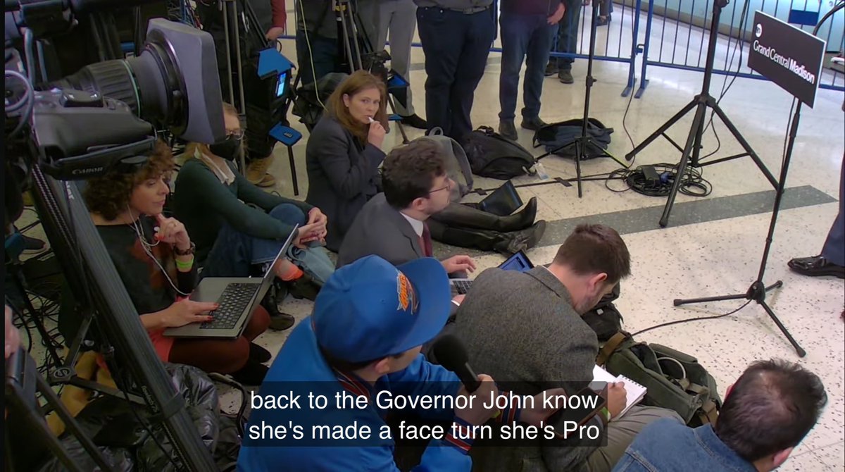 jmartineznyc.bsky.social (@jmartineznyc) on Twitter photo “I also wanted to go back to the governor, Janno. She’s made a face turn, she’s pro-congestion pricing now.”
<a href="/DaveCoIon/">Good Idea Dave</a> (of the street Blogs with the Knicks situation) drops some pro wrestling lingo into his fair question to Janno “It’s A Fair Question” Lieber. “I also wanted to go back to the governor, Janno. She’s made a face turn, she’s pro-congestion pricing now.”
<a href="/DaveCoIon/">Good Idea Dave</a> (of the street Blogs with the Knicks situation) drops some pro wrestling lingo into his fair question to Janno “It’s A Fair Question” Lieber.