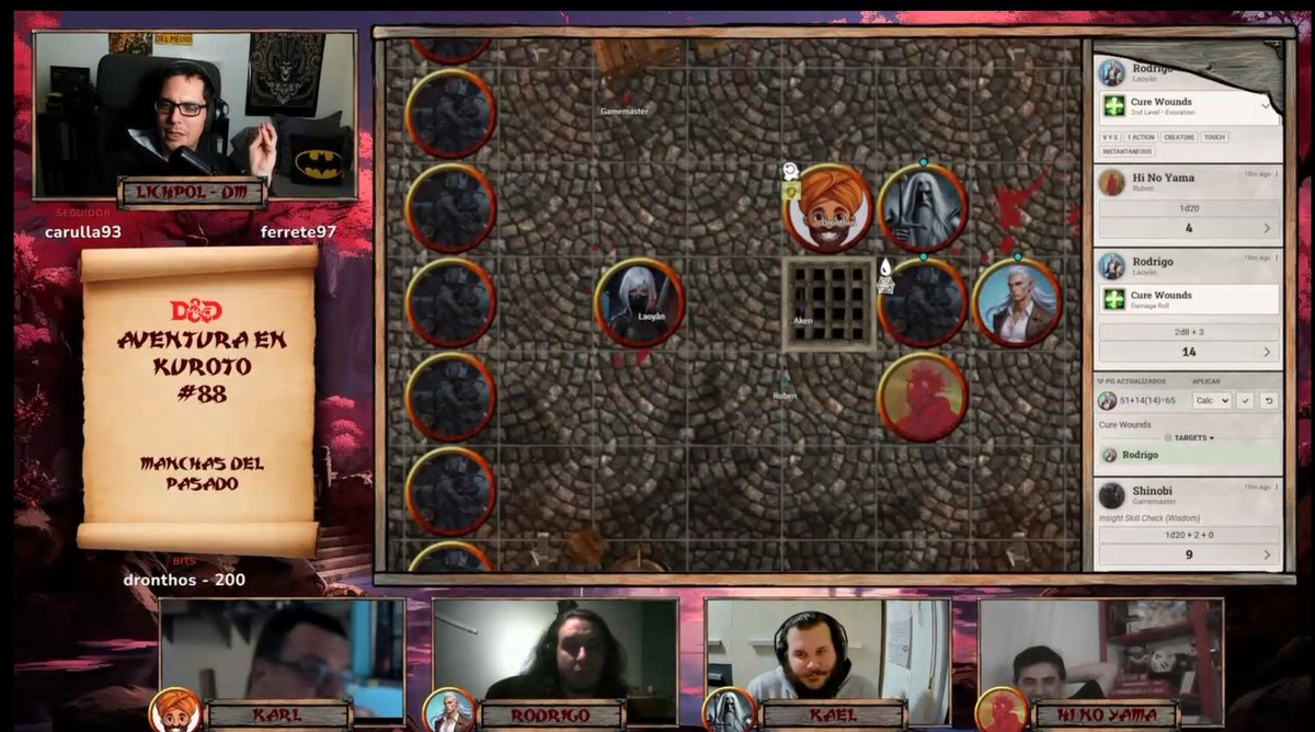 Los cazadores investigan un crimen que trae viejos y oscuros recuerdo a uno de ellos...

#twitch #dungeonsanddragons #dnd5e #aventura #yokai #rol