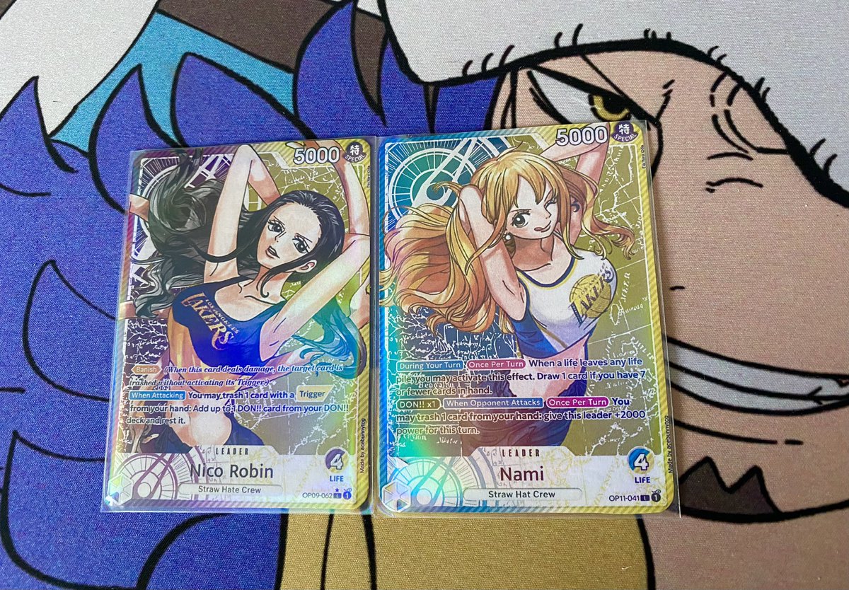 acebunnytcg's tweet image. 💜 One Piece x Los Angeles Lakers Hype Giveaway! 💛

Giving away two handmade customs to hype up the game this Friday!

💜How to Enter💛
- retweet
- follow @acebunnytcg 
- tag a friend! 

will pick 1 winner on Feb 28 2025 at 7:00pm PST 
🌎Global Shipping💌

Goodluck!