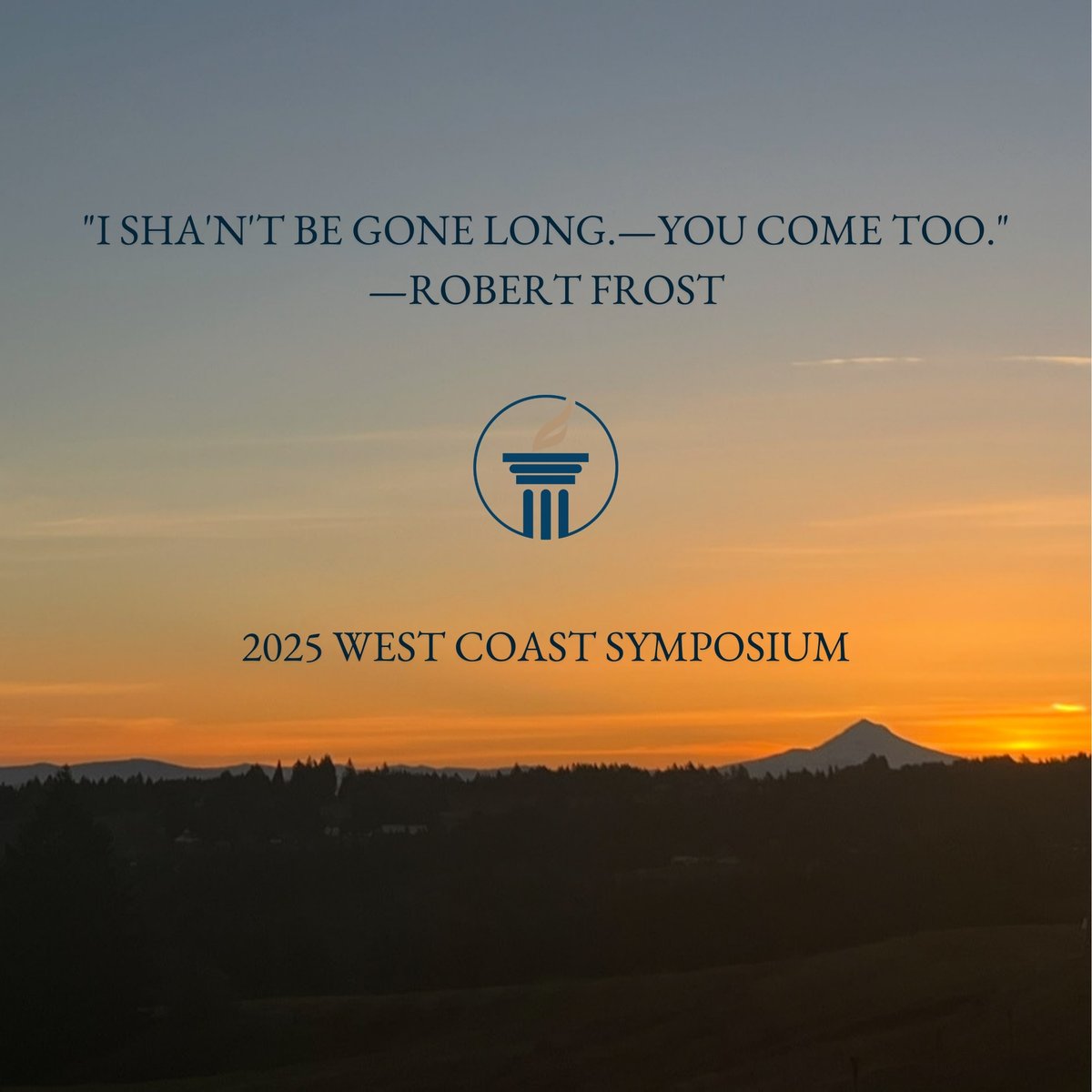 JoinSCL's tweet image. The SCL West Coast Symposium gathers leaders, thinkers, and friends passionate about strengthening classical Christian education.
Last year, we met in the breathtaking Willamette Valley, where deep conversations, practical wisdom, and inspiring stories filled our time together.…