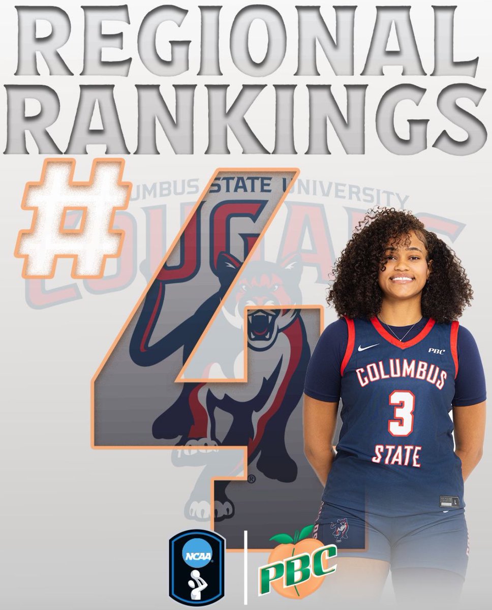 Two PBC Women’s Basketball Teams have been ranked in the second NCAA Southeast Region poll🤩🏀

#PBCDOMINANT