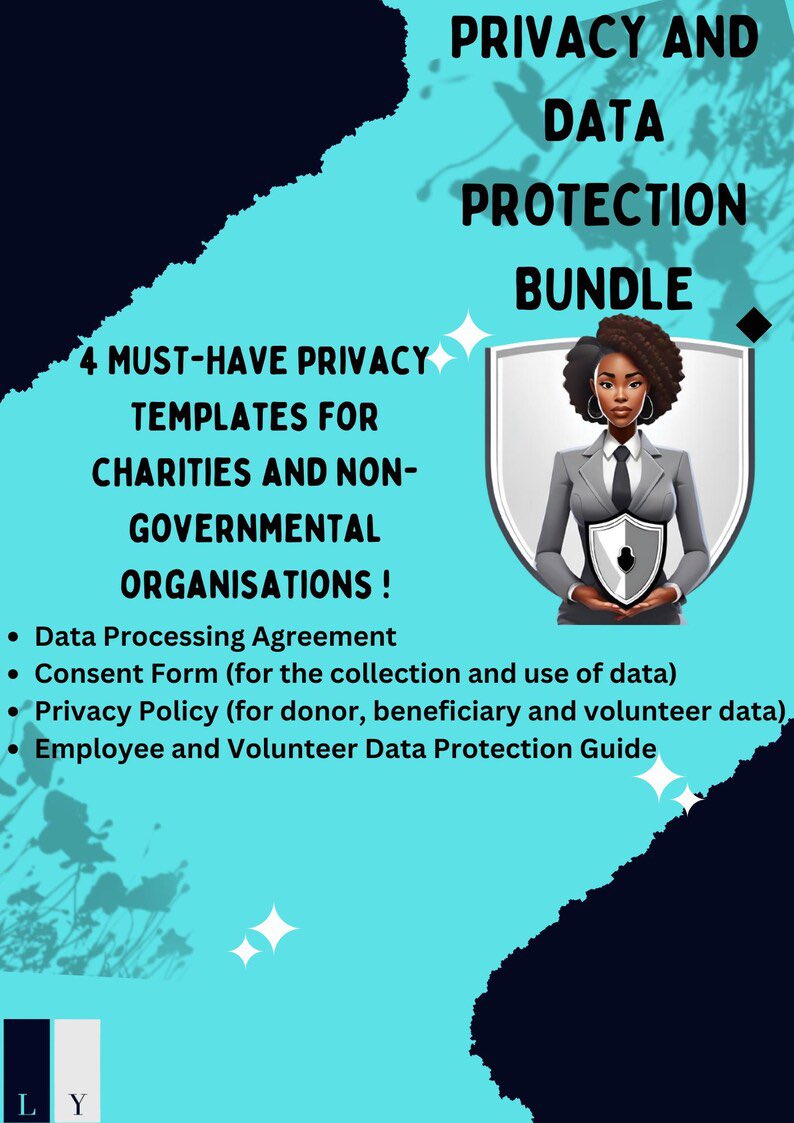LegallyYoursOrg's tweet photo. Protect Your Business. Stay Compliant. Save some💰. If you're handling customer or employee data, concerned about data breaches, or you are an NGO or healthcare provider, you NEED the right policies in place—or risk fines and lost trust. Shop now via the link on our website. https://t.co/AmQRCNQ2RF