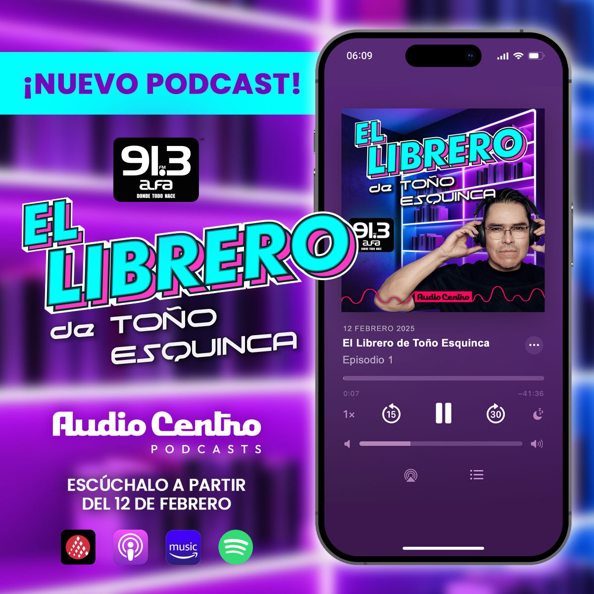 Alfa 91.3 FM (@alfa913fm) on Twitter photo 📚 ¡Un nuevo episodio IMPERDIBLE! 🎧🔥
Toño Esquinca te recomienda Caballo de Troya de Juan José Benítez, una serie de 12 novelas que revelan documentos secretos.
🔊 Escúchalo donde oigas tus podcasts favoritos.
<a href="/AudioCentroPod/">Audio Centro Podcasts</a> #ElLibreroDeToñoEsquinca 📚 ¡Un nuevo episodio IMPERDIBLE! 🎧🔥
Toño Esquinca te recomienda Caballo de Troya de Juan José Benítez, una serie de 12 novelas que revelan documentos secretos.
🔊 Escúchalo donde oigas tus podcasts favoritos.
<a href="/AudioCentroPod/">Audio Centro Podcasts</a> #ElLibreroDeToñoEsquinca