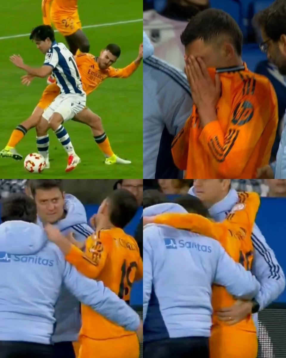¡¡ALARMAS ENCENDIDAS!! Dani Ceballos salió LESIONADO del partido ante la Real Sociedad. El mediocampista español se marchó entre lágrimas y necesitó la ayuda del cuerpo médico para poder abandonar el campo. Ojalá no sea grave. Sería una pena que tenga que parar justo cuando logró