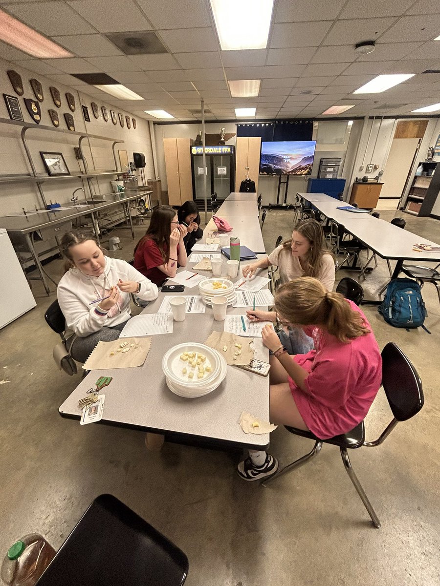 I’ve never had the opportunity to coach our Milk Quality and Products CDE Team until this year and I am having a ton of fun with it! 

Todays practice was all cheese!