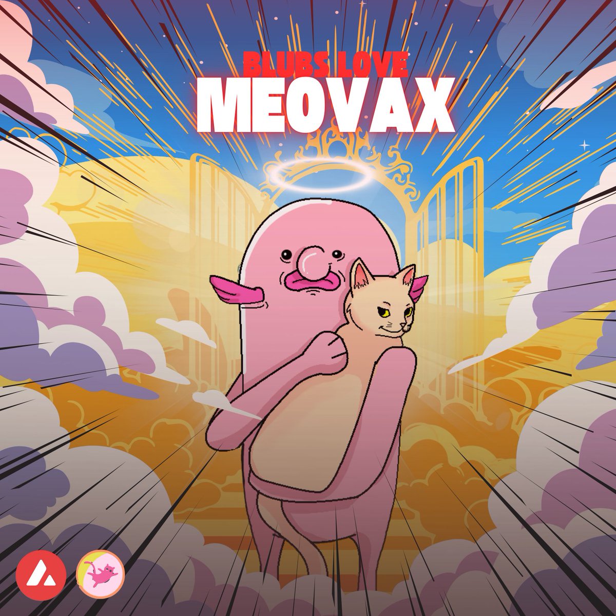 Meovaxonavax_'s tweet image. All Blubs love Meovax pets 🐱