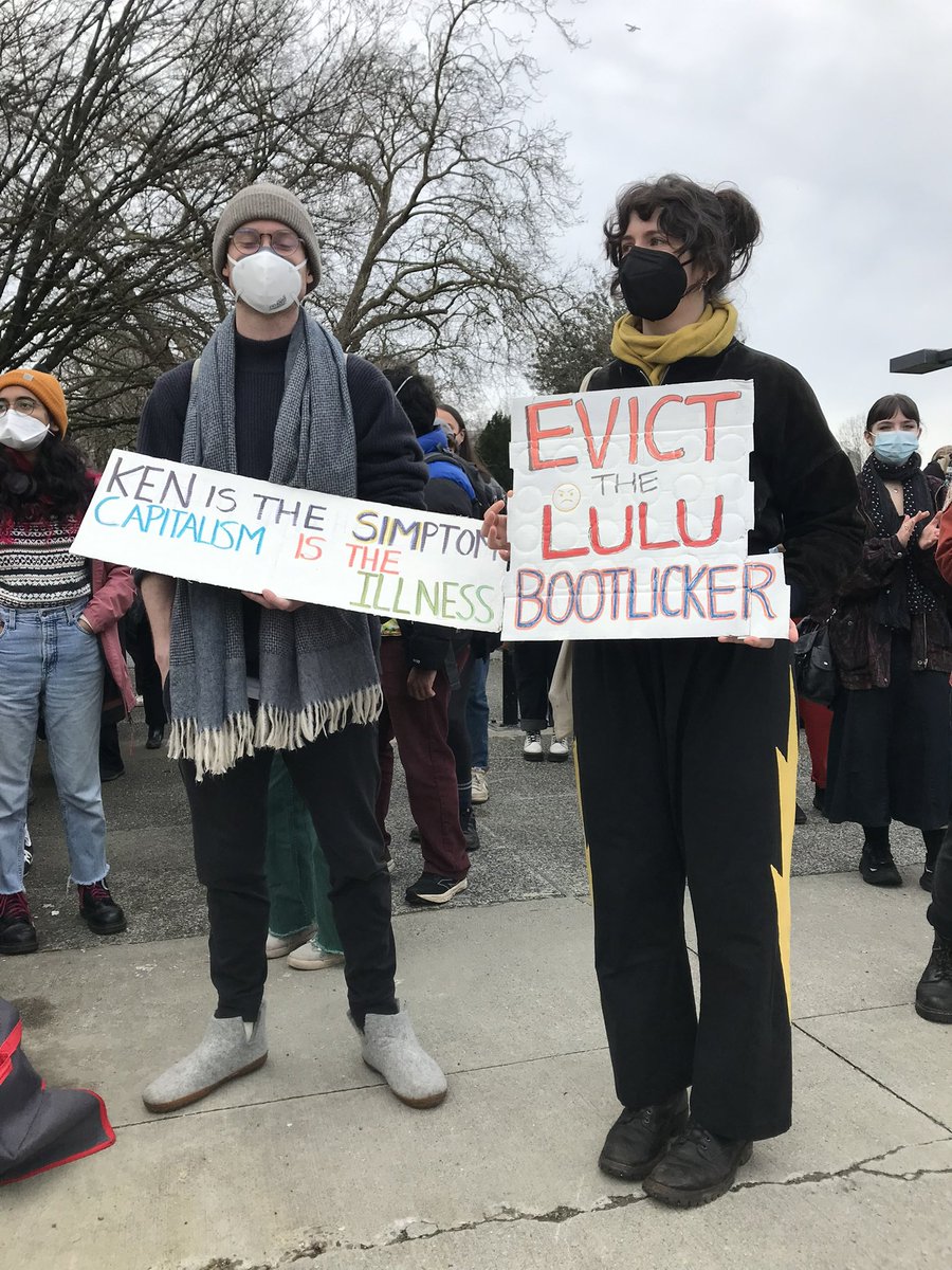 VANDUpeople's tweet photo. “Evict the Lulu Bootlicker” 

#vanpoli https://t.co/ySrydRyeBy