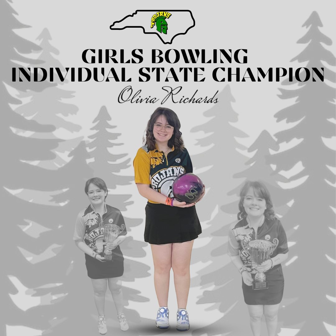 Pine Forest 28311 (@pineforest28311) on Twitter photo We have a State Champion Bowler at Pine Forest!
Congratulations to Olivia Richards for winning the Girls Individual State Championship in Bowling! <a href="/EarlVaughanJr/">Earl Vaughan Jr.</a> <a href="/910Preps/">910Preps</a> <a href="/CCSstudentsport/">CCSstudentactivities</a> <a href="/CumberlandCoSch/">Cumberland County Schools</a> We have a State Champion Bowler at Pine Forest!
Congratulations to Olivia Richards for winning the Girls Individual State Championship in Bowling! <a href="/EarlVaughanJr/">Earl Vaughan Jr.</a> <a href="/910Preps/">910Preps</a> <a href="/CCSstudentsport/">CCSstudentactivities</a> <a href="/CumberlandCoSch/">Cumberland County Schools</a>