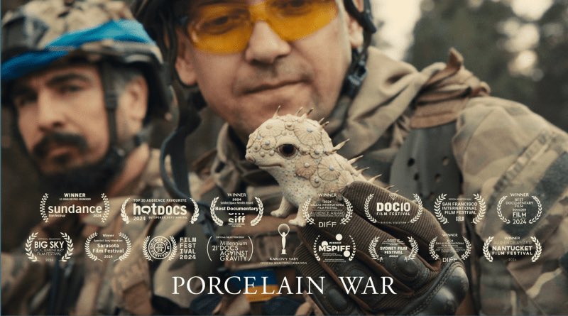Saw the incredibly moving 🇺🇦 documentary Porcelain War. It tells the story of 3 artists finding inspiration &amp; beauty while defending their country &amp; culture from Russian aggression. 
Up for an Oscar this weekend 🤞🏻

🙏🏻 LUkraine for organising the screening.