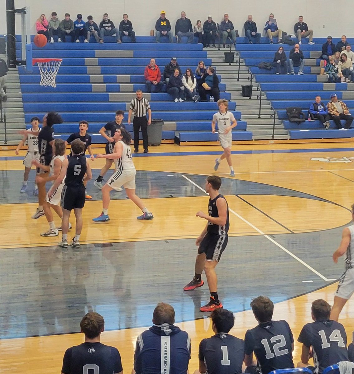 NB Athletics (@northbranchad) on Twitter photo MHSAA Boy's District
NB - 11
Yale - 15
End of first Q
<a href="/G_StuckOnSports/">Get Stuck On Sports</a> <a href="/ThumbTailgater/">ThumbTailgaterSports</a> <a href="/LetsTalkSports3/">Let's Talk Sports</a> MHSAA Boy's District
NB - 11
Yale - 15
End of first Q
<a href="/G_StuckOnSports/">Get Stuck On Sports</a> <a href="/ThumbTailgater/">ThumbTailgaterSports</a> <a href="/LetsTalkSports3/">Let's Talk Sports</a>