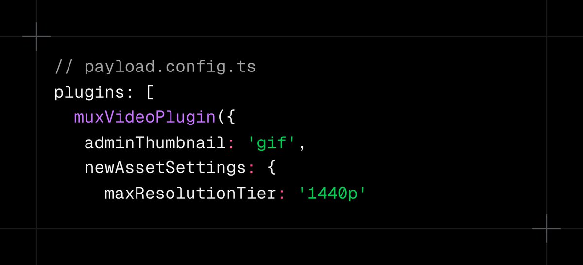 Last year I built a plugin for using @mux videos in @payloadcms. This week @byoversight packaged it 