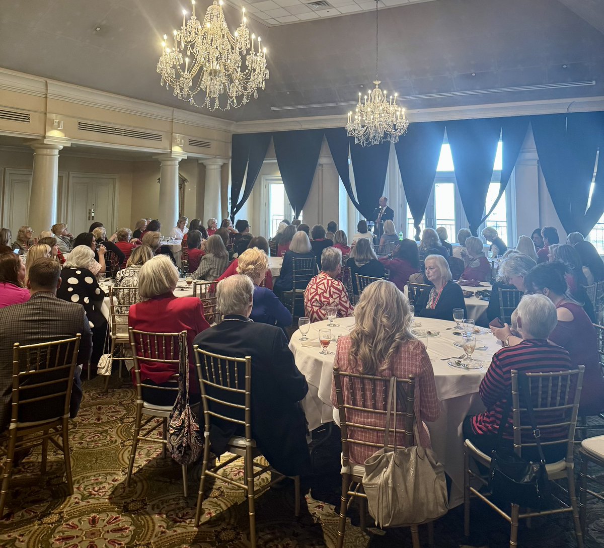 It was my pleasure to step in and host an afternoon reception for the Alabama Federation of Republican Women after the group's original venue fell through. AFRW members work hard to elect Republicans from the Tennessee line to the Gulf of America, and they deserve our respect.