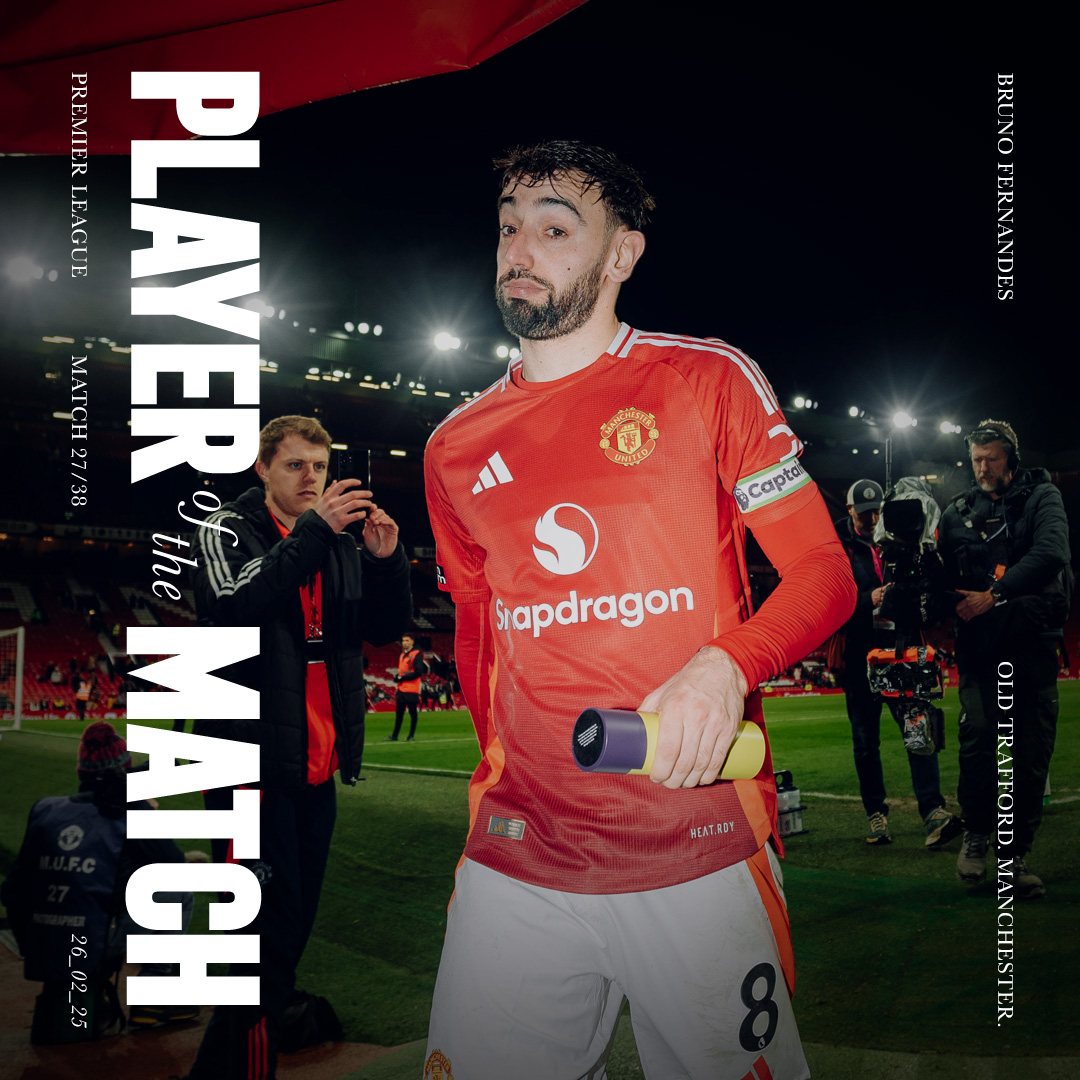 ManUtd's tweet photo. Bruno Fernandes appreciation post.

#MUFC || #MUNIPS