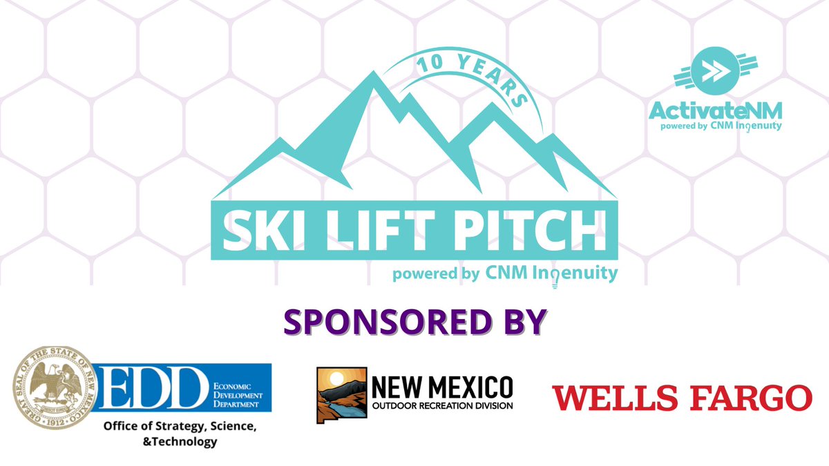 With this year's Ski Lift Pitch in the books, we wanted to give one last shout-out to this year's Platinum and Gold Sponsors!

It is through your effort and support that we can make the #SkiLiftPitch competition come to life!🥳

<a href="/NMoutdoorrec/">NM Outdoor Recreation Division</a> <a href="/NMecondev/">NM Economic Development</a> <a href="/Wells/">Brendan Wells</a> Fargo