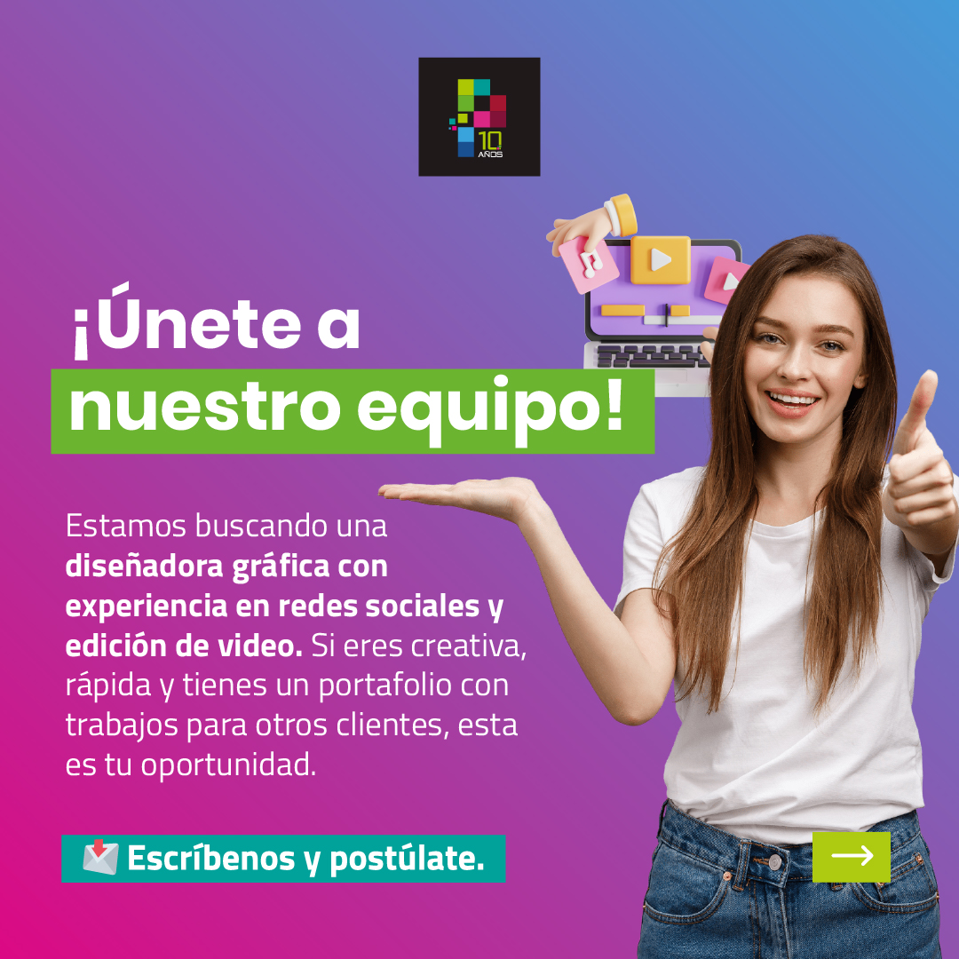 pixelpro_dd's tweet image. ¡Únete al equipo más PRO! 📲✅
Si eres una persona creativa y propositiva a la hora de crear estrategias que impacten, además de trabajar en un ambiente dinámico, ¡esta es tu oportunidad!👇 pixelpro.com.co/trabaje-con-no…

#TrabajoSiHay #EmpleosBogotá #DiseñoWeb #OfertaDeEmpleo #Pixelpro