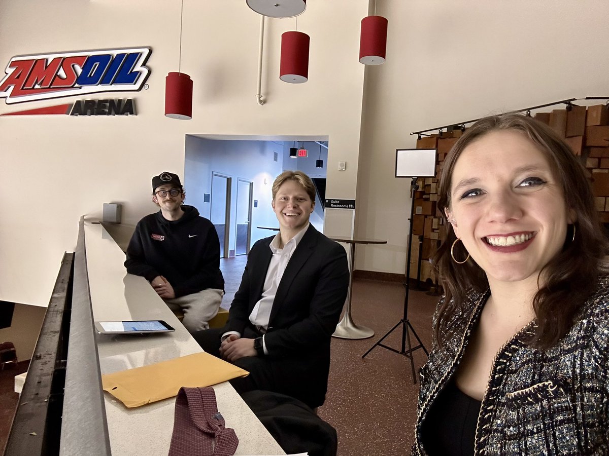The crew is back at AMSOIL Arena! We’re ready to bring you full coverage of the Section 7A boys hockey championship game between #1 Cloquet-Esko-Carlton and #3 Hibbing/Chisholm. 

Coverage begins on <a href="/wdiowirt/">WDIO News</a> at 6:30pm.