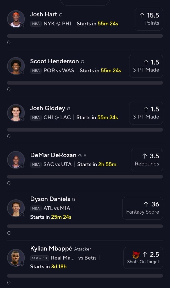 lessconsidered's tweet image. Yuuur, want some picks? Hart a Lil shakey but me thinks this pretty solid. Don't parlay like I did but use it for probable picks.(not financial advice nor am i an advisor)
I would do 2 w hart over on one, under on the other if u wanted to follow the slip