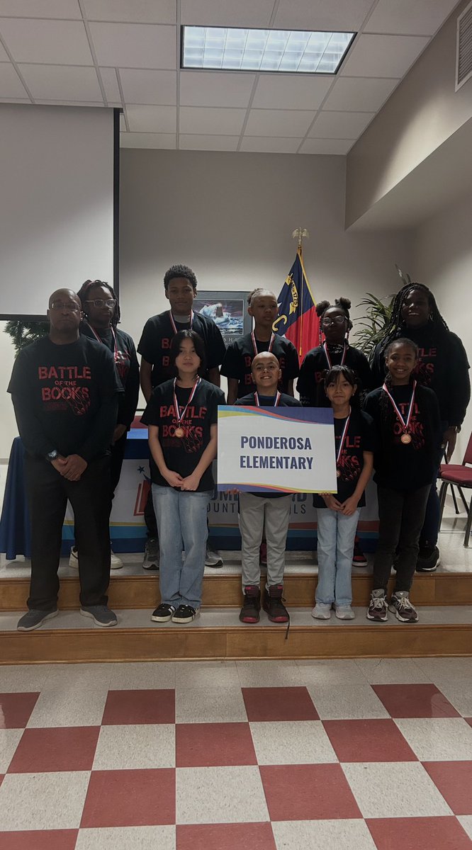 Congratulations to our Battle of the Books team. This was the first for many of the participants!
